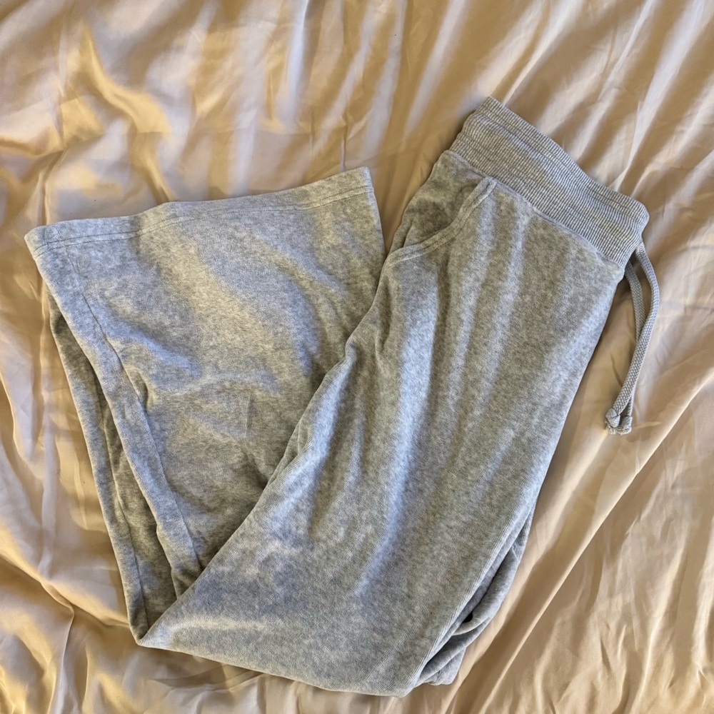Aerie flare gray sweatpants